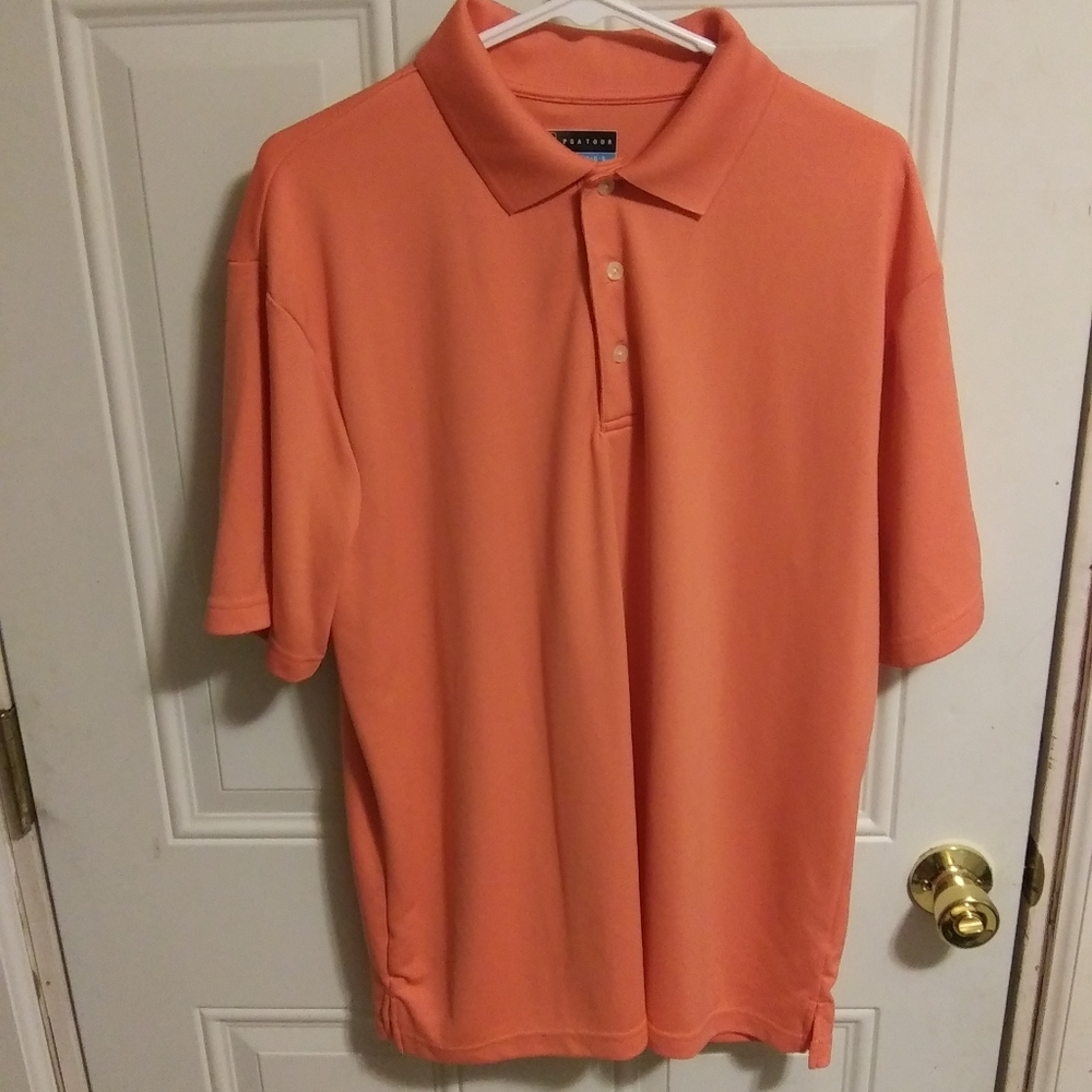 Mens Large PGA TOUR GOLF SHIRT